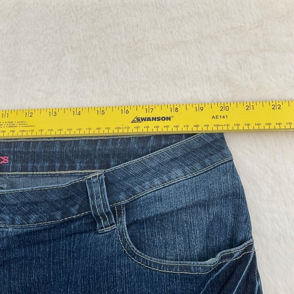 LA BLUES WOMENS JEANS CAPRIS PANTS SIZE 20W STRETCH - Picture 4 of 8